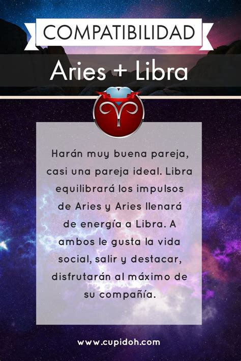 mujer libra hombre aries|COMPATIBILIDAD ARIES Y LIBRA